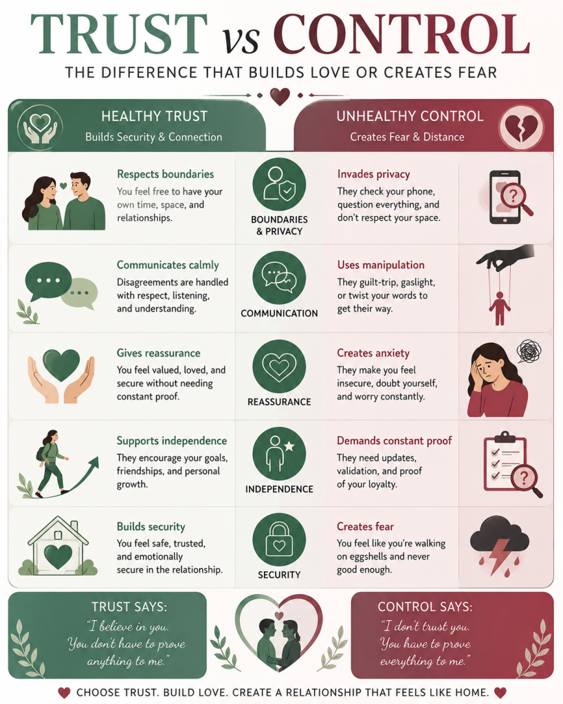 The “Trust vs Control” Relationship Chart